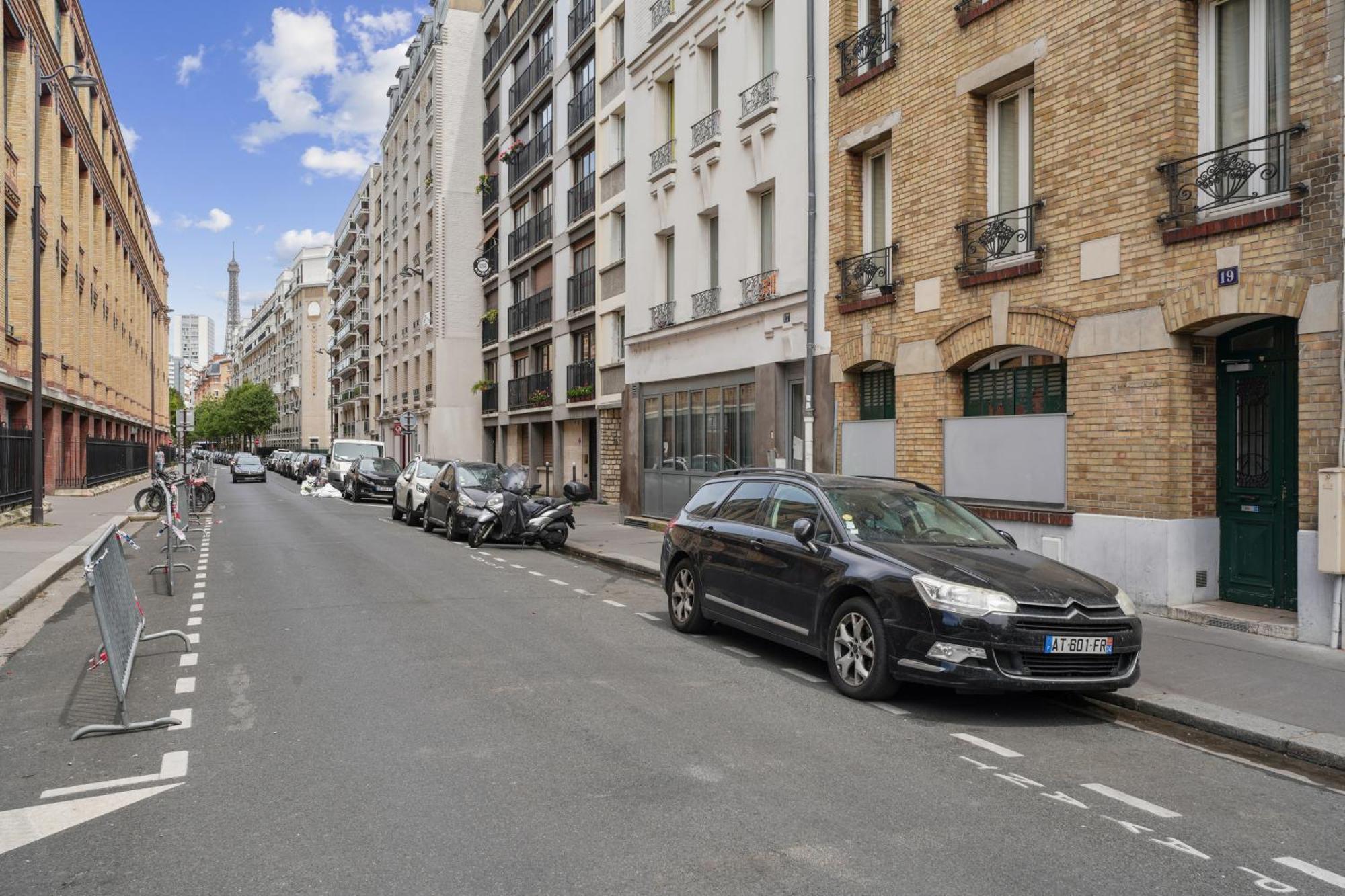 Tour Eiffel Apartment Paris Bagian luar foto